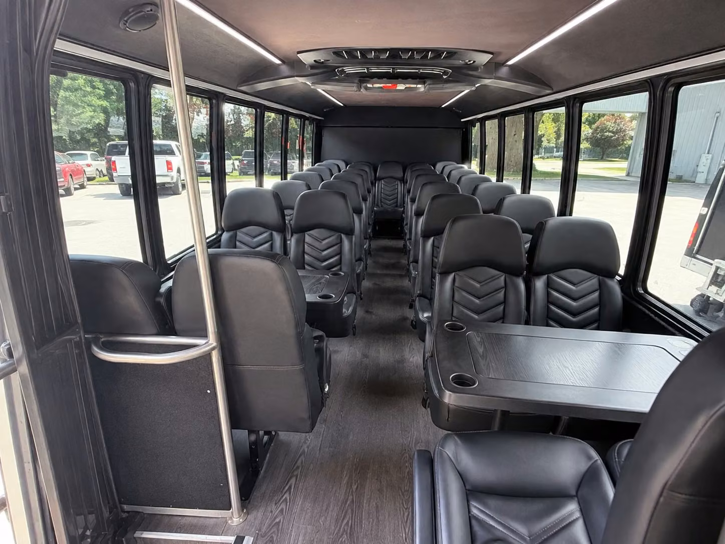 20 passenger minibus inside