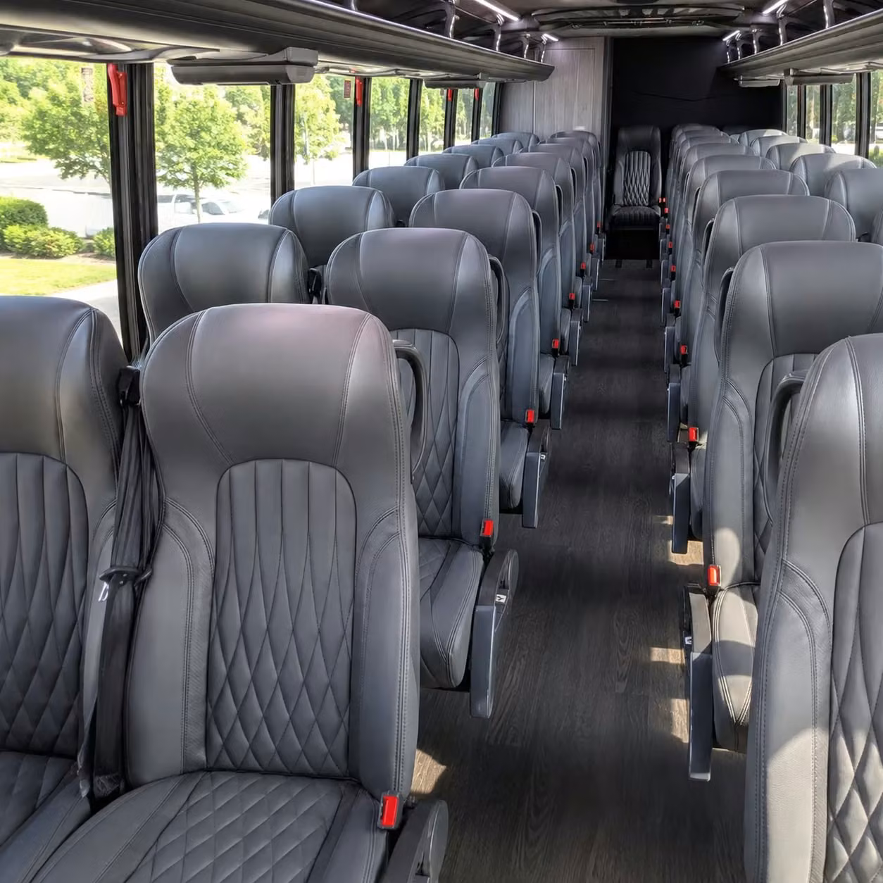 30 passenger minibus interior