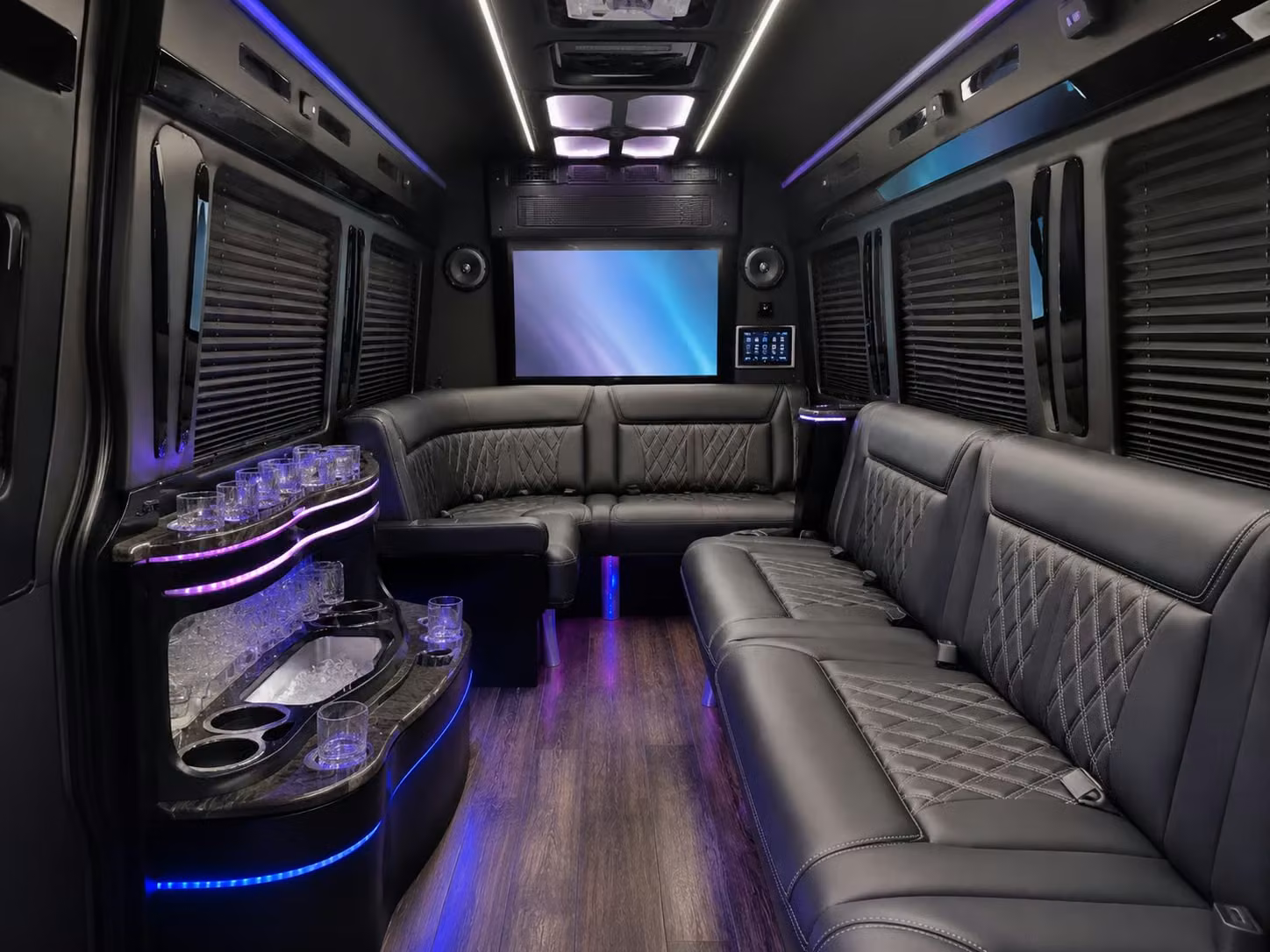 bus rental options for mesquite trips