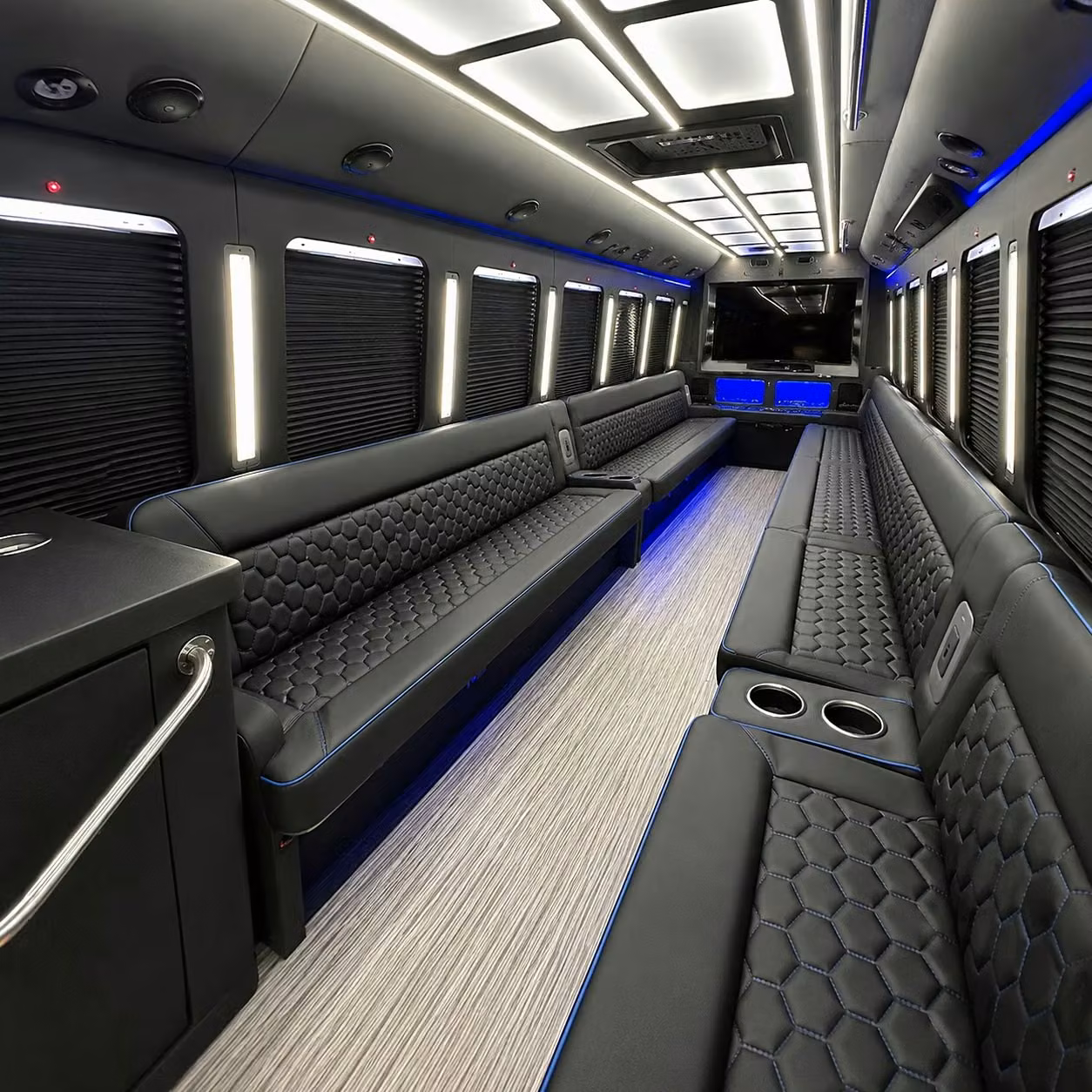 party bus interior