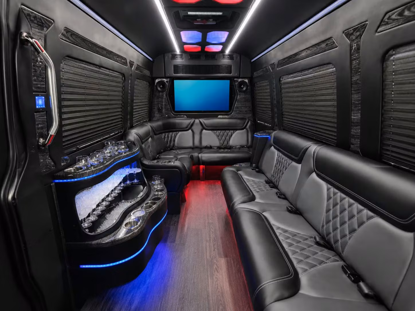 sprinter limousine inside