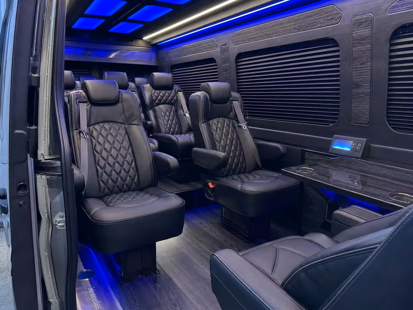 sprinter van transportation for groups and events across mesquite