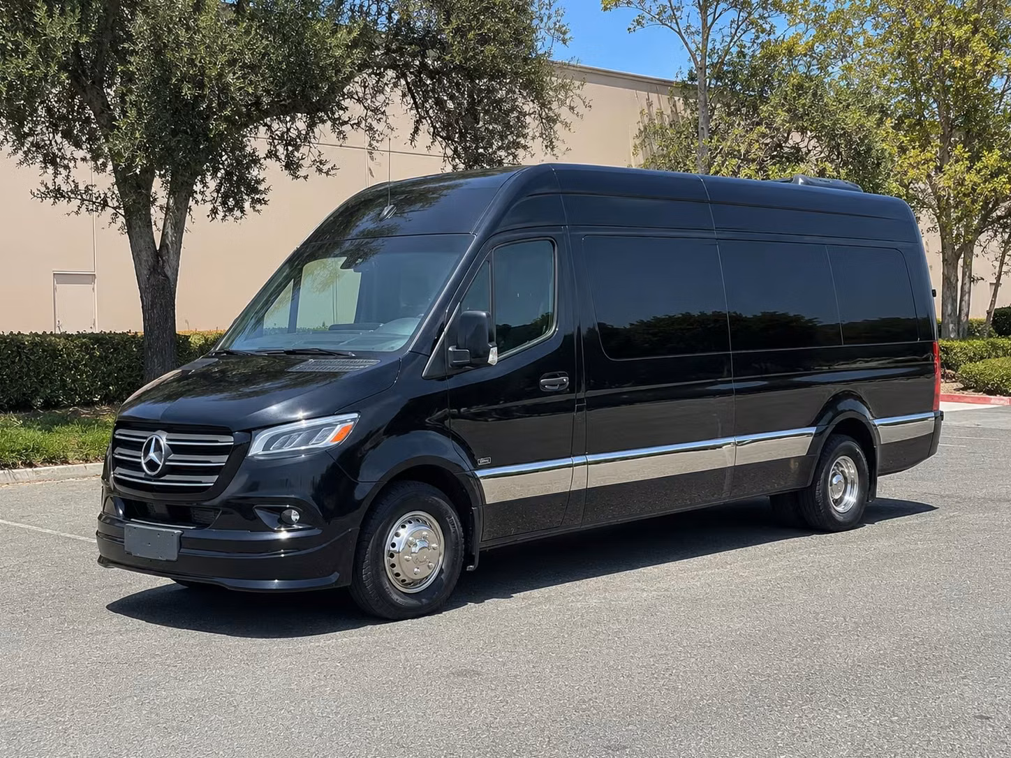 sprinter van with driver